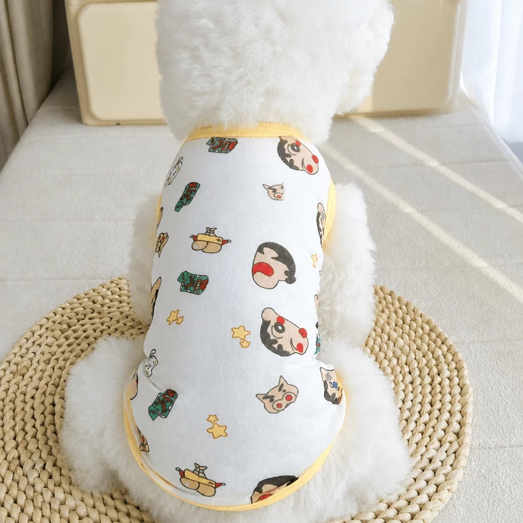 Lightweight Cotton Pet Clothing for Dogs & Cats