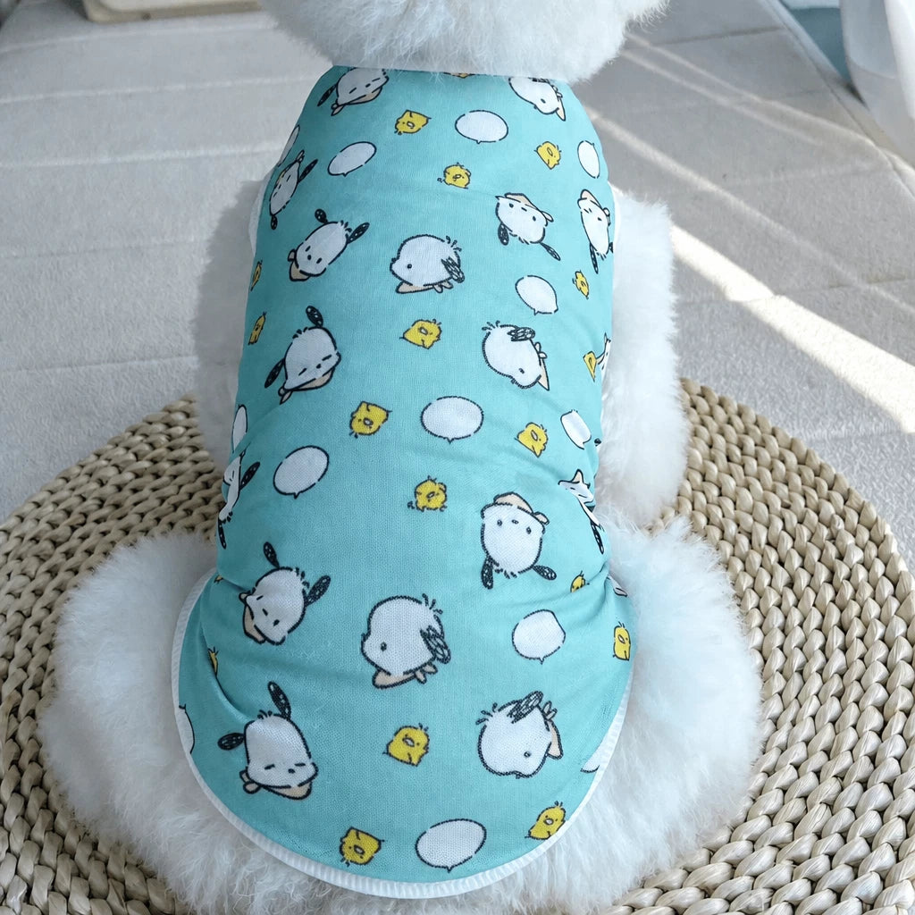 Lightweight Cotton Pet Clothing for Dogs & Cats