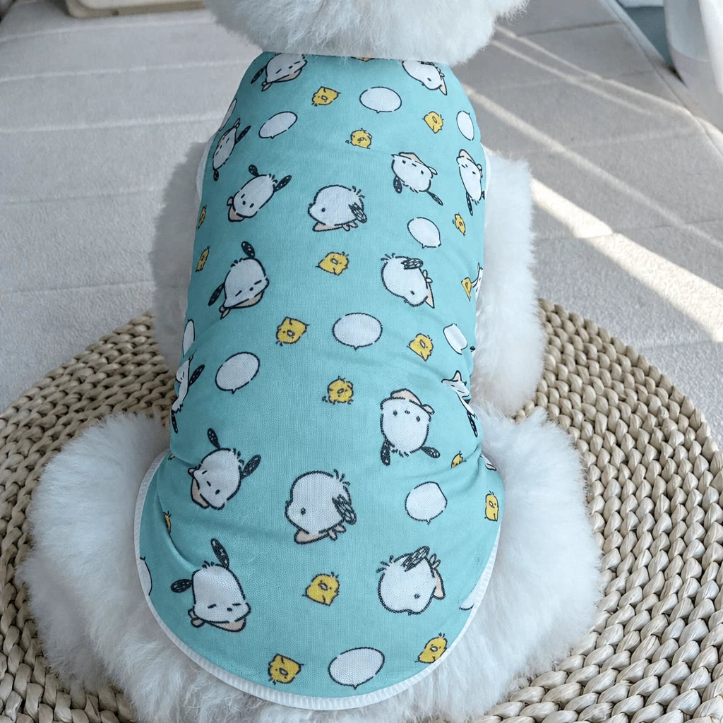 Lightweight Cotton Pet Clothing for Dogs & Cats