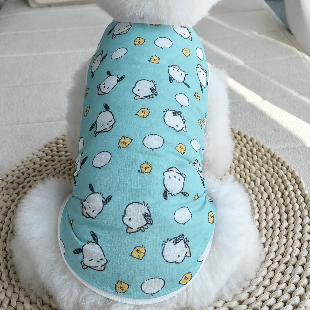 Lightweight Cotton Pet Clothing for Dogs & Cats