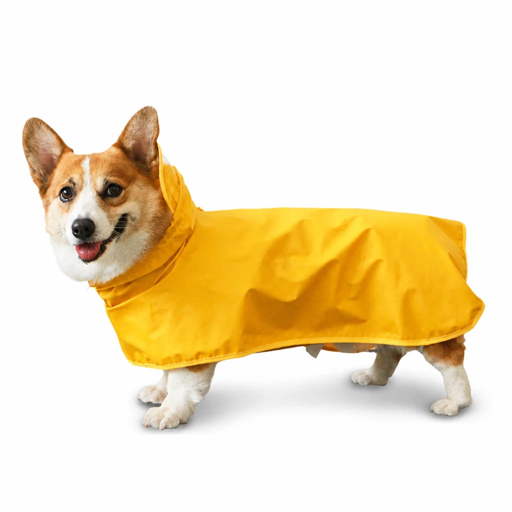 Four-Leg Dog Raincoat for Small to Medium Dogs