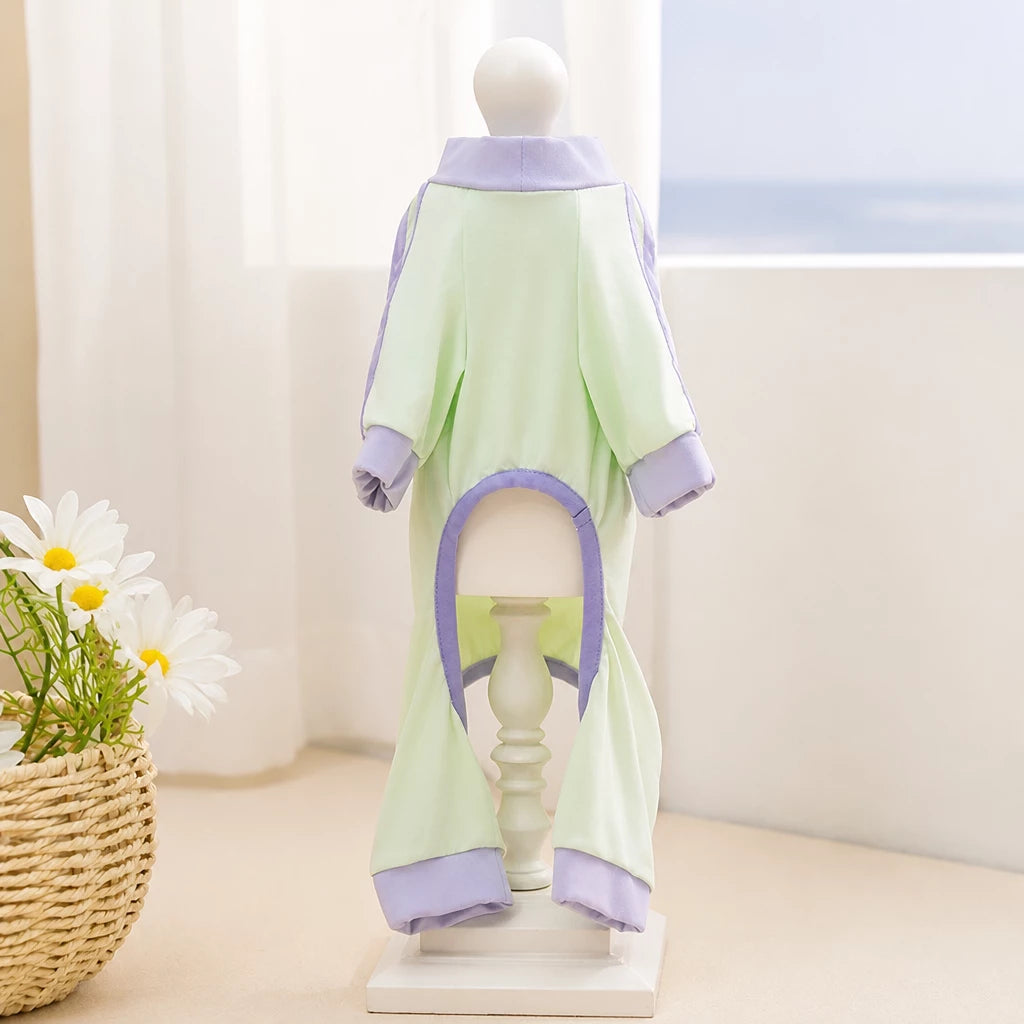 Lightweight Polyester Four-Leg Dog Summer Jumpsuit