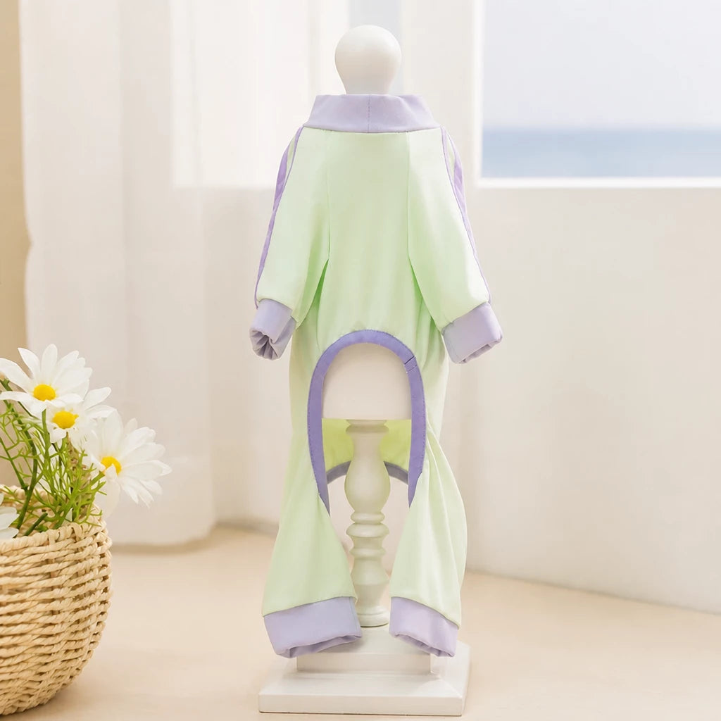 Lightweight Polyester Four-Leg Dog Summer Jumpsuit