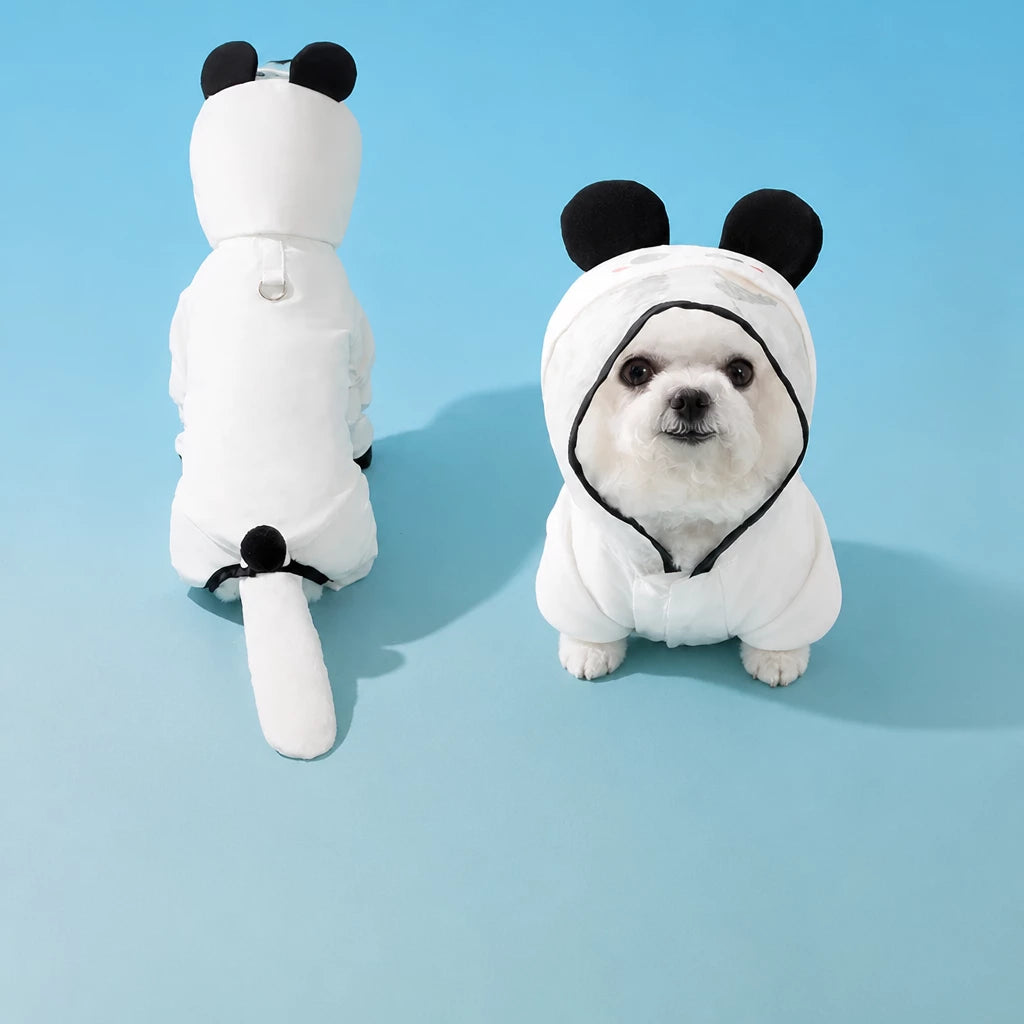 Four-Leg Raincoat for Small Dogs