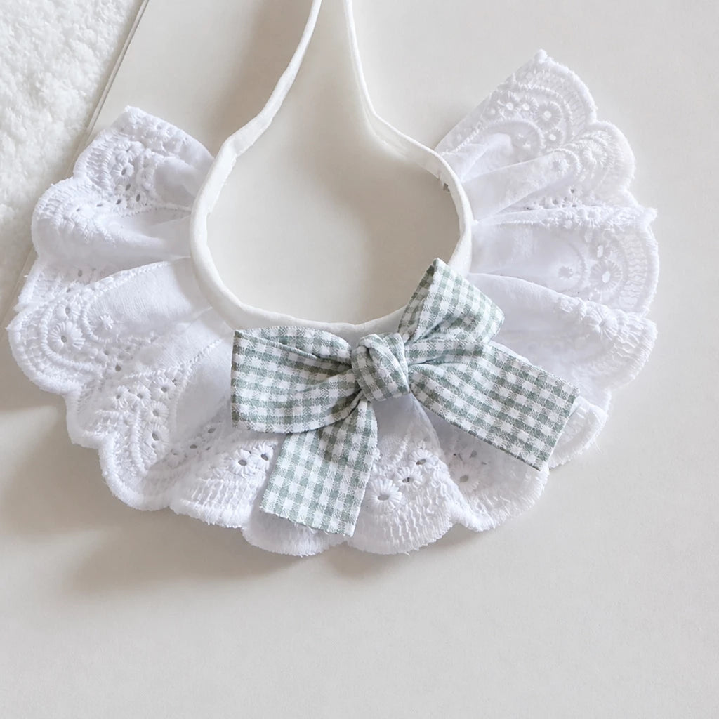 Pet Bib with Bow for Cats and Dogs