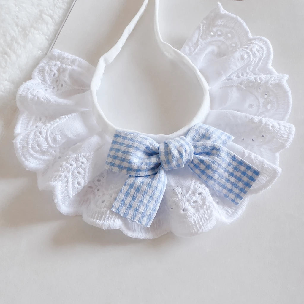 Pet Bib with Bow for Cats and Dogs