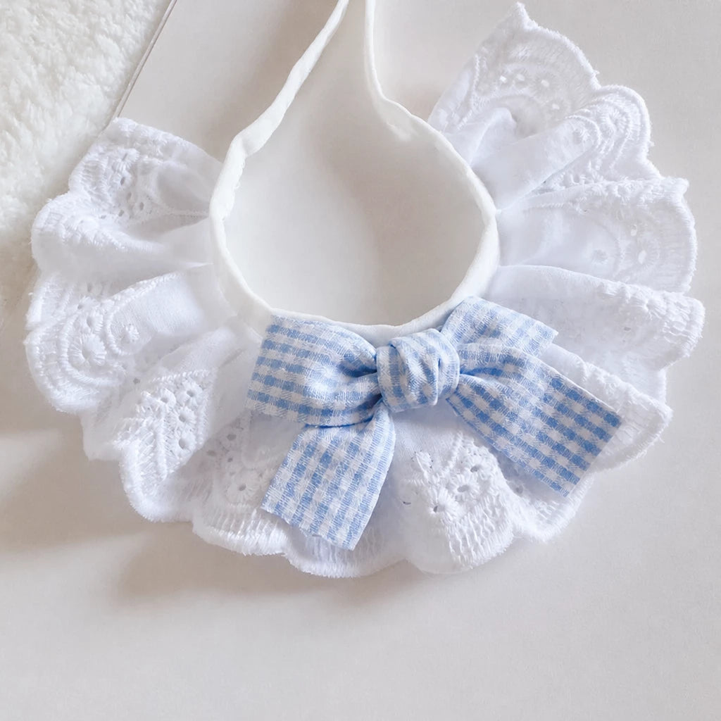 Pet Bib with Bow for Cats and Dogs