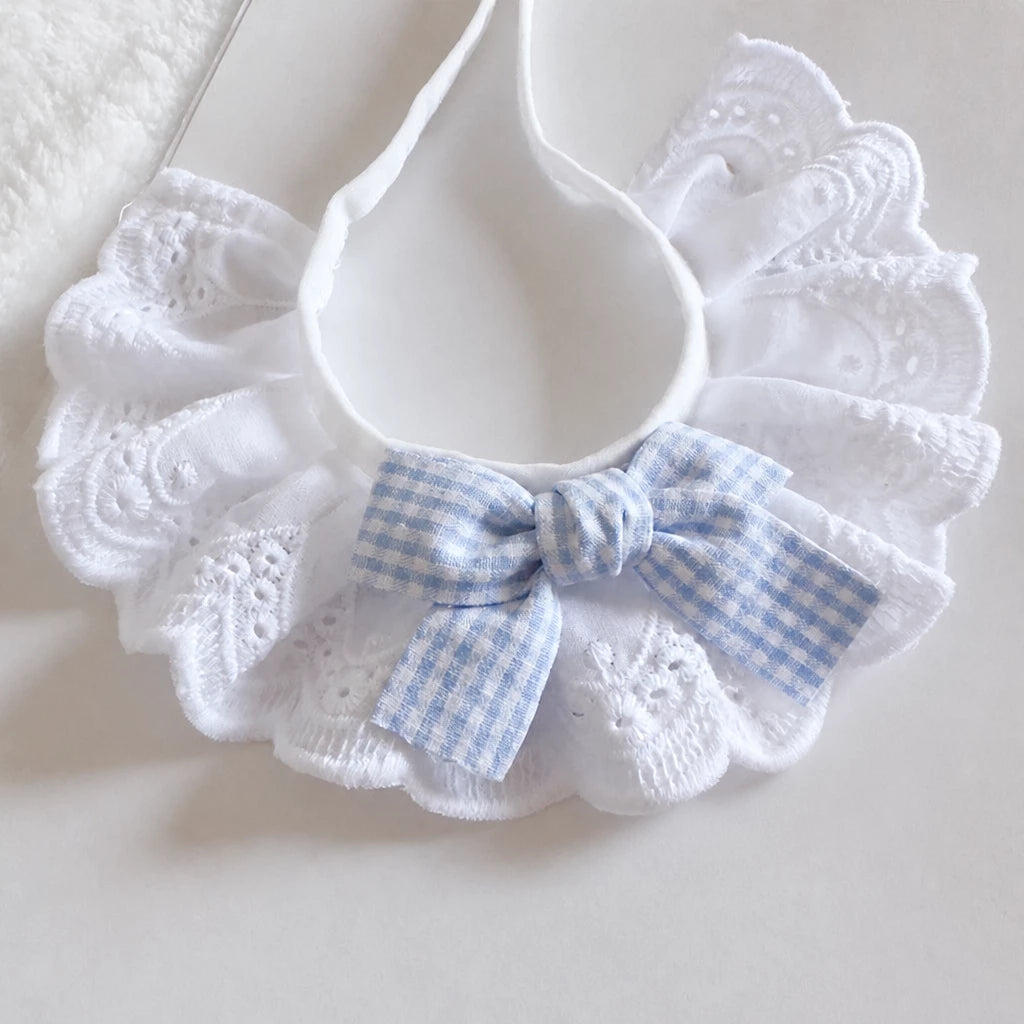 Pet Bib with Bow for Cats and Dogs