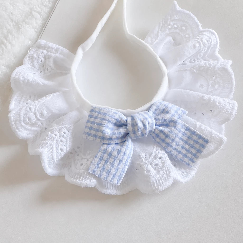 Pet Bib with Bow for Cats and Dogs