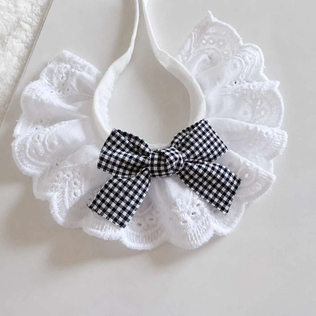 Pet Bib with Bow for Cats and Dogs