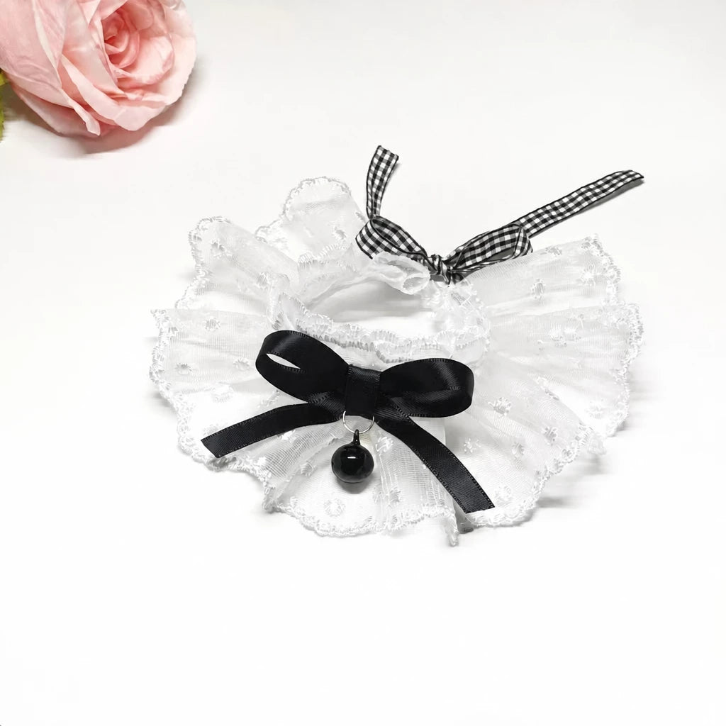 Pet Bib with Bow for Cats and Dogs