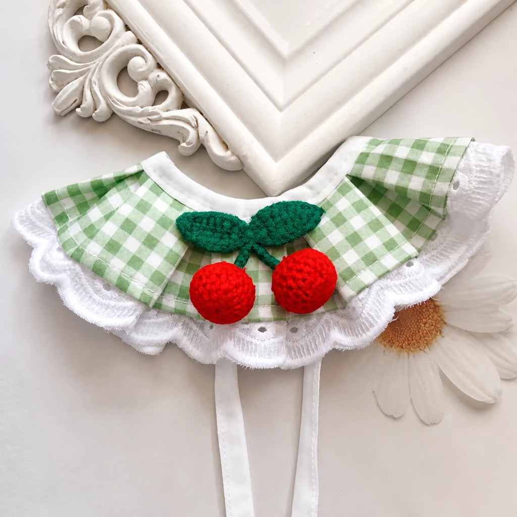 Pet Bib with Bow for Cats and Dogs