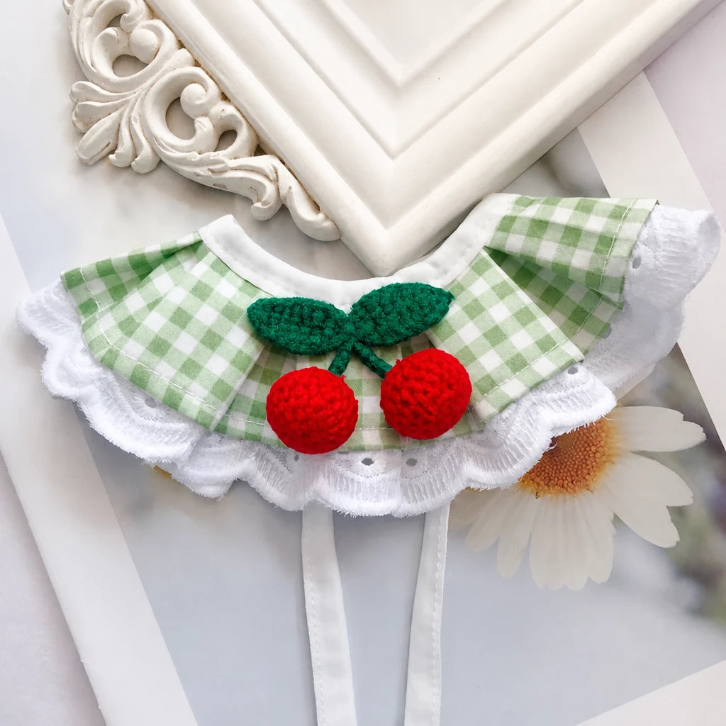 Pet Bib with Bow for Cats and Dogs