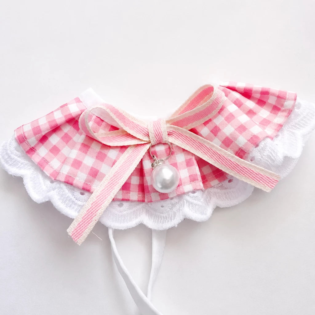 Pet Bib with Bow for Cats and Dogs