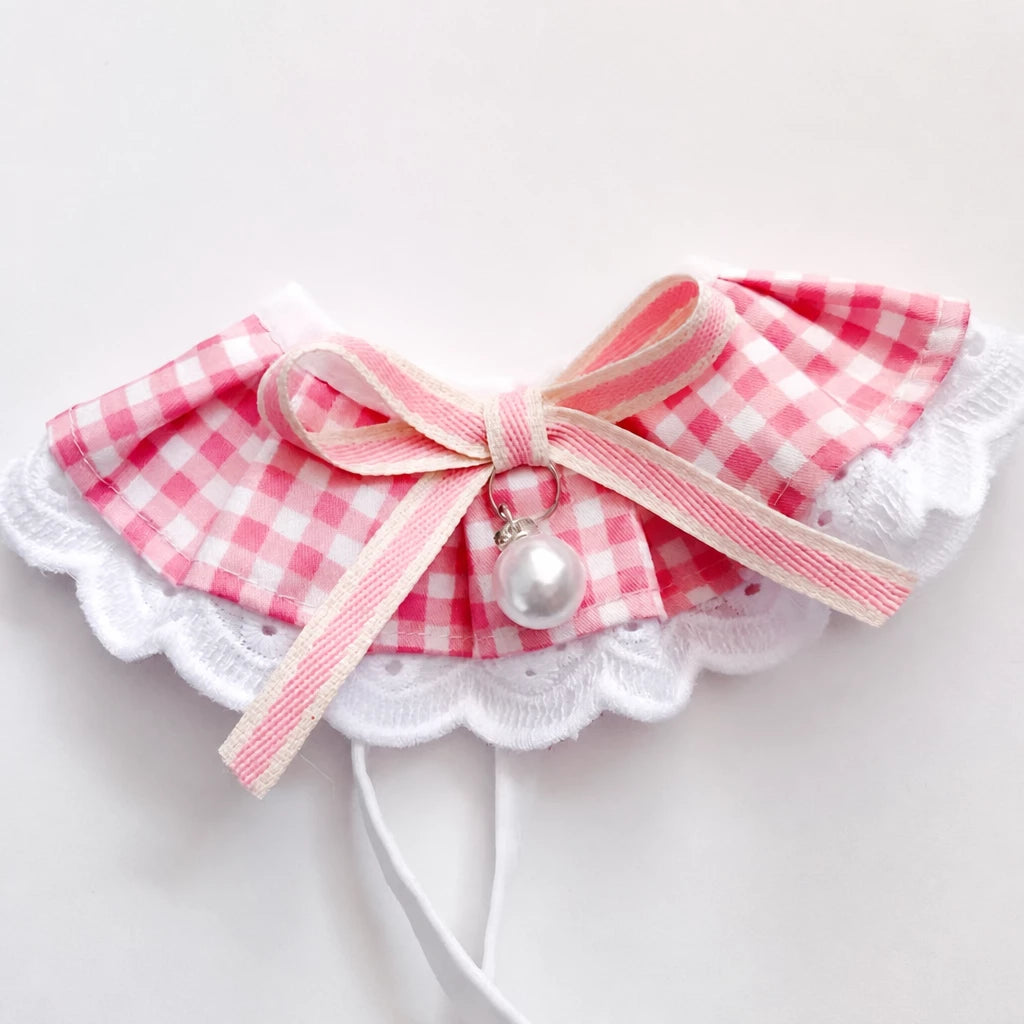 Pet Bib with Bow for Cats and Dogs
