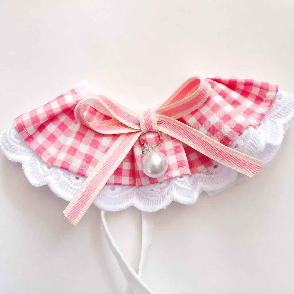 Pet Bib with Bow for Cats and Dogs