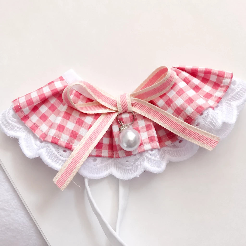 Pet Bib with Bow for Cats and Dogs