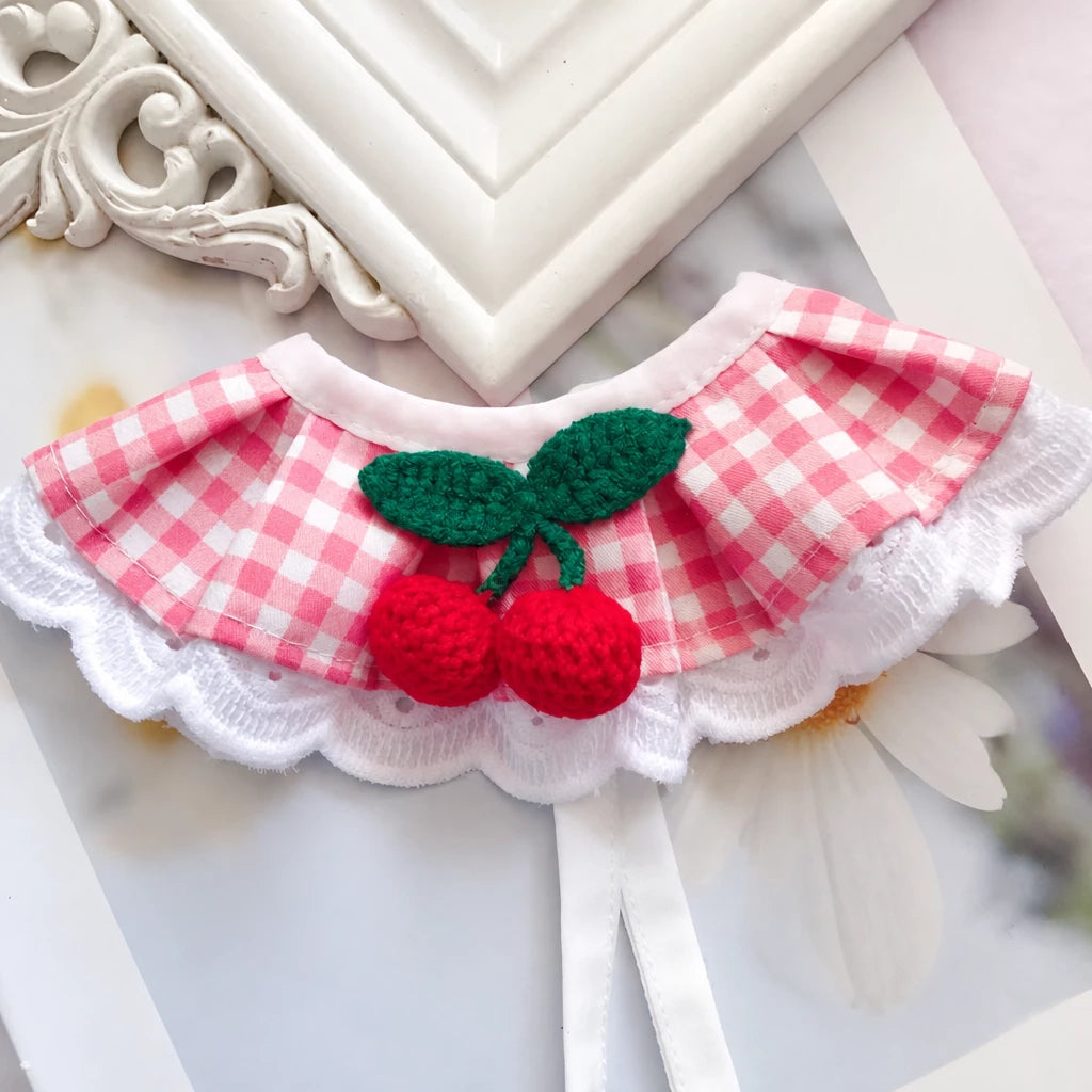 Pet Bib with Bow for Cats and Dogs