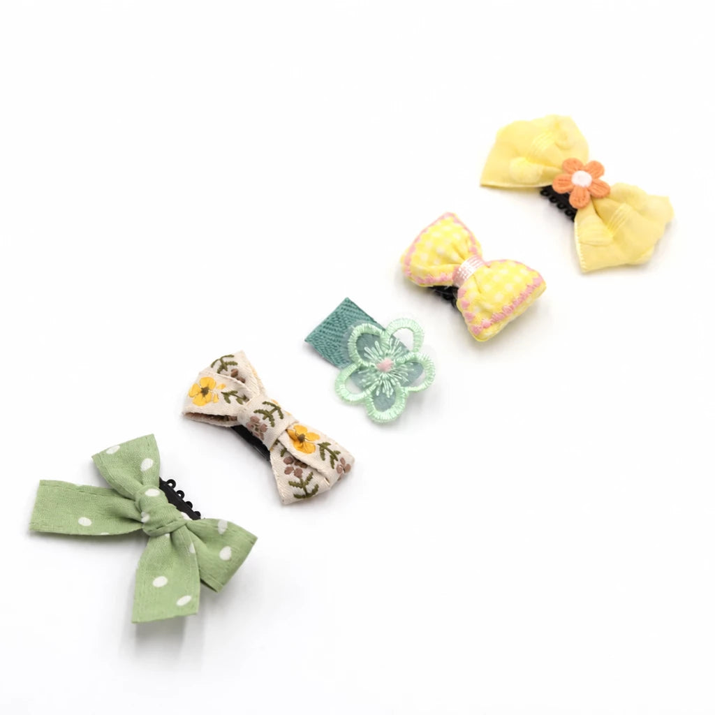 Bow Hair Clips for Cats and Small Dogs