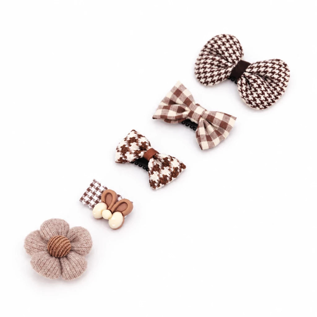 Bow Hair Clips for Cats and Small Dogs