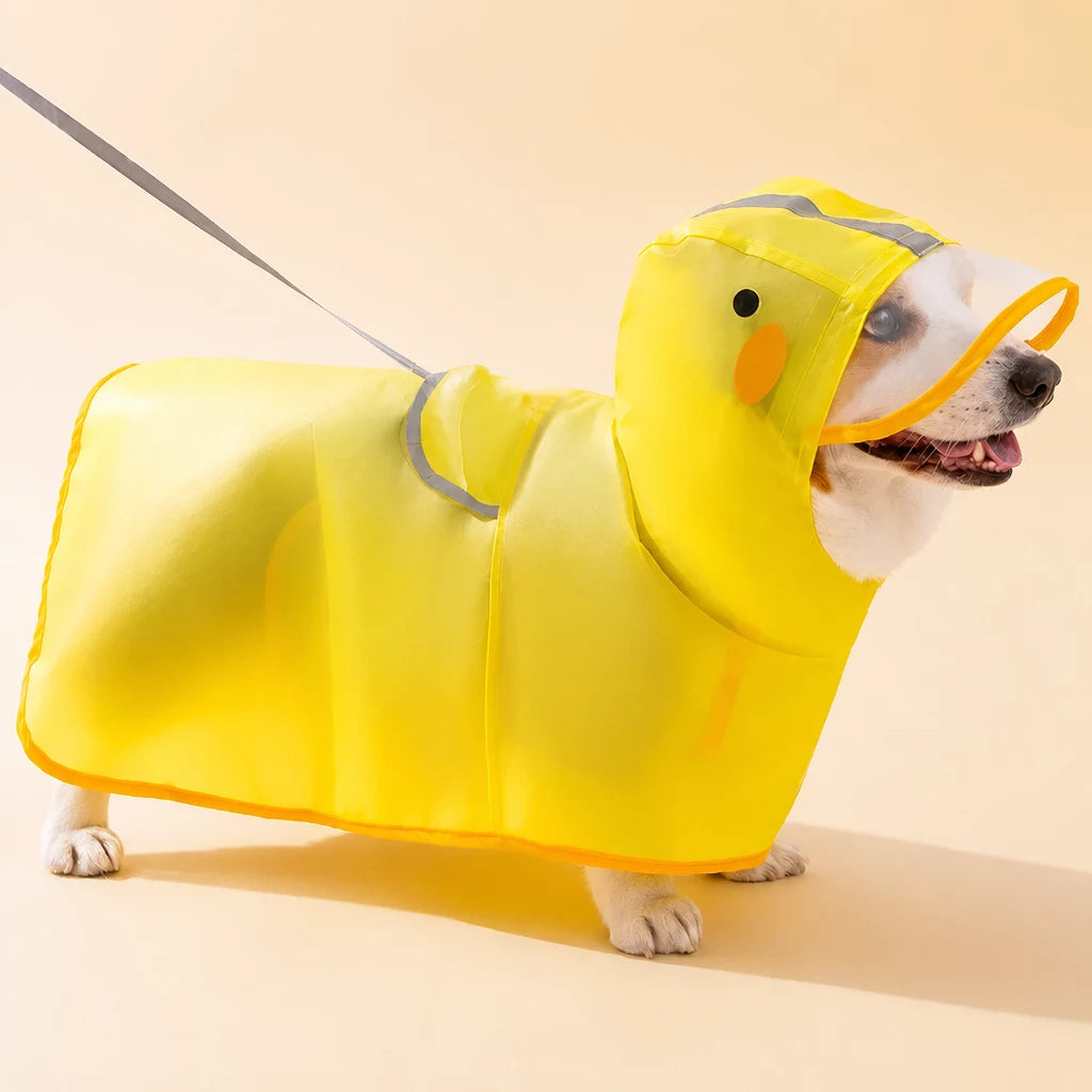 Waterproof Dog Raincoat for Small and Medium Breeds