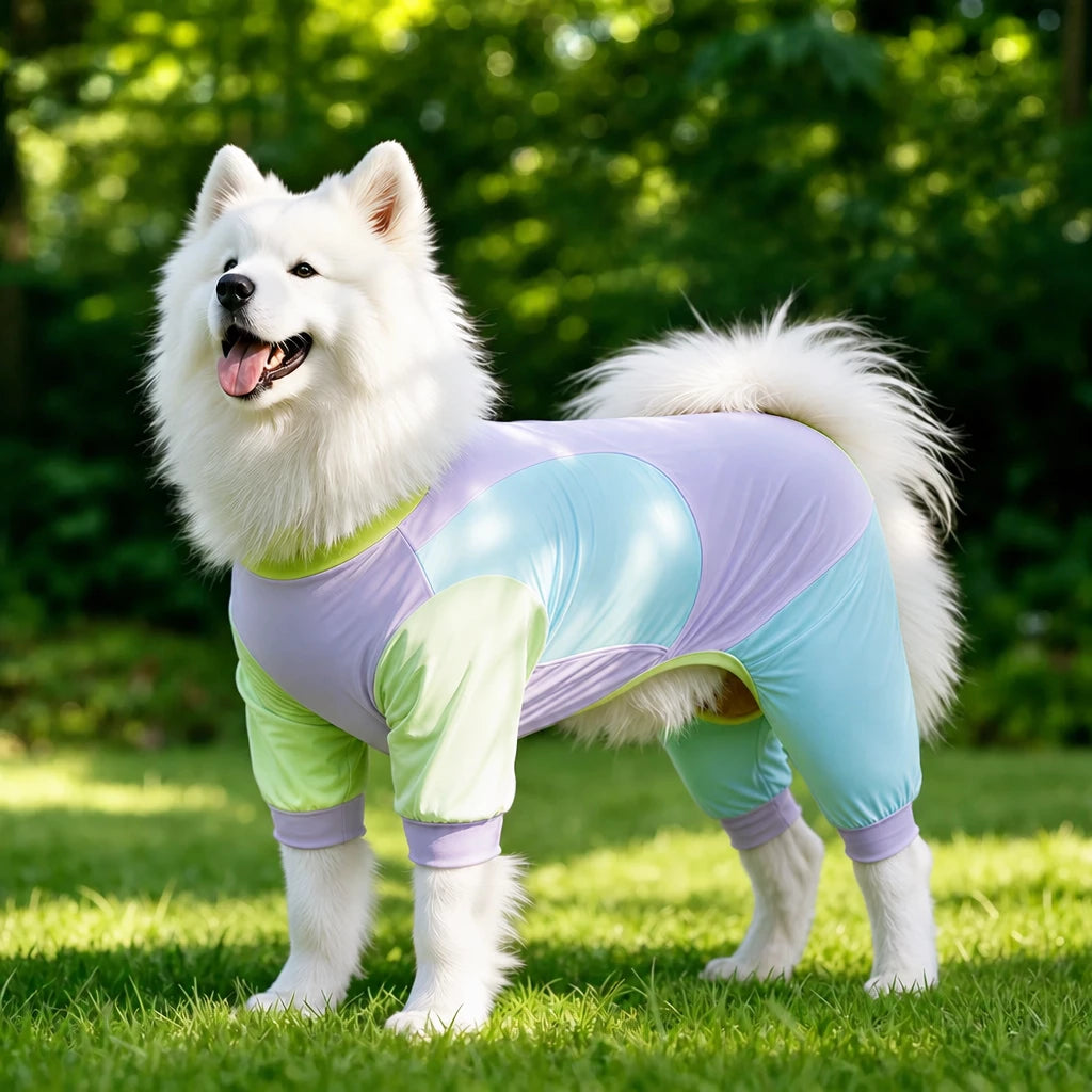 Lightweight Four-Leg Dog Shirt for Summer