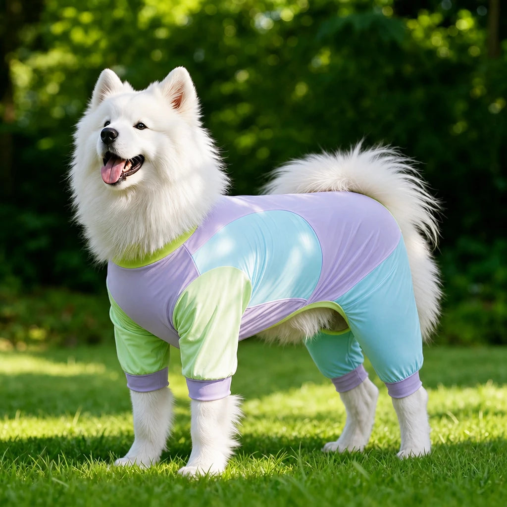 Lightweight Four-Leg Dog Shirt for Summer
