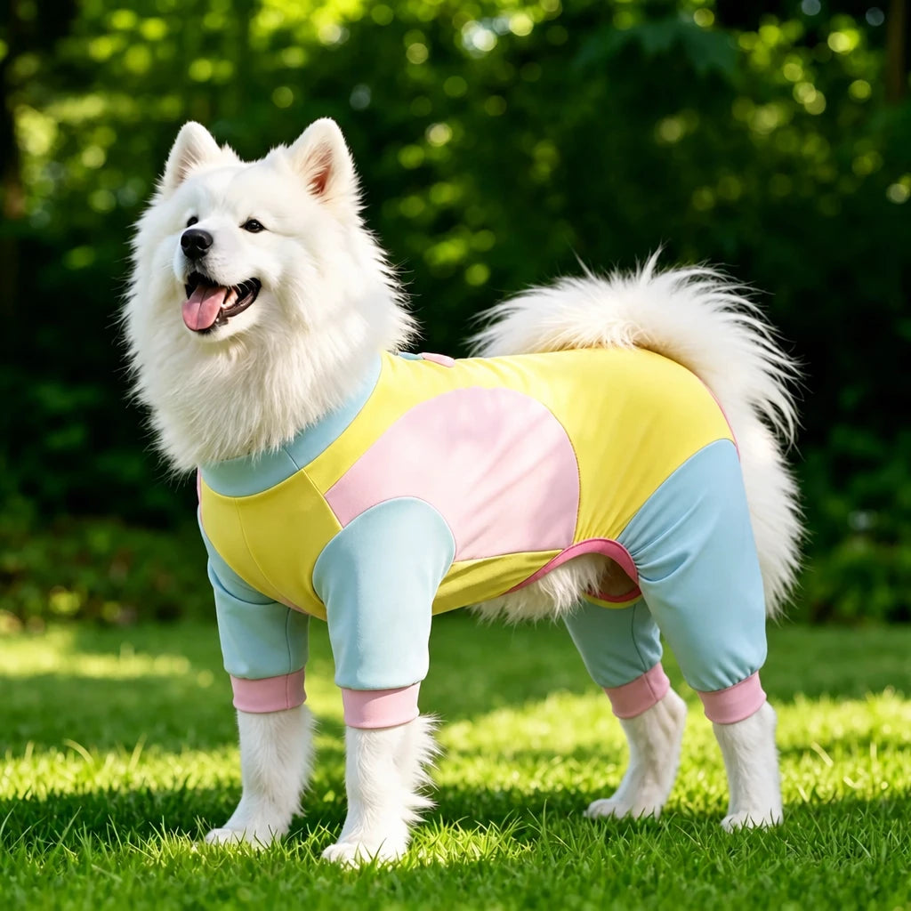 Lightweight Four-Leg Dog Shirt for Summer