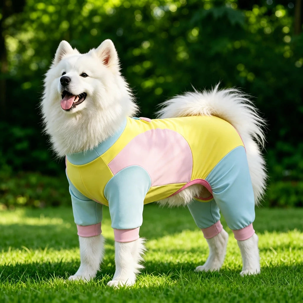 Lightweight Four-Leg Dog Shirt for Summer
