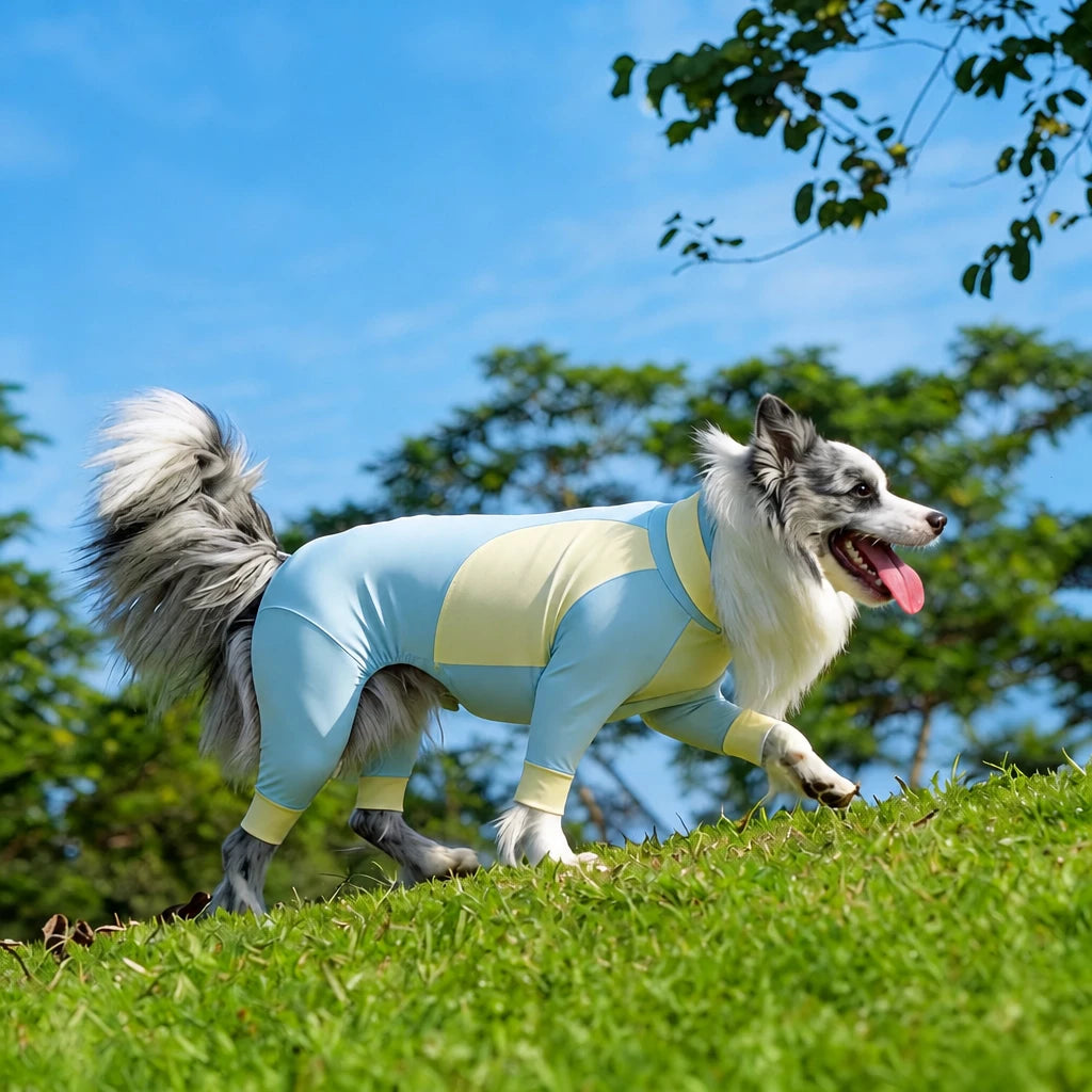 Lightweight Four-Leg Dog Shirt for Summer