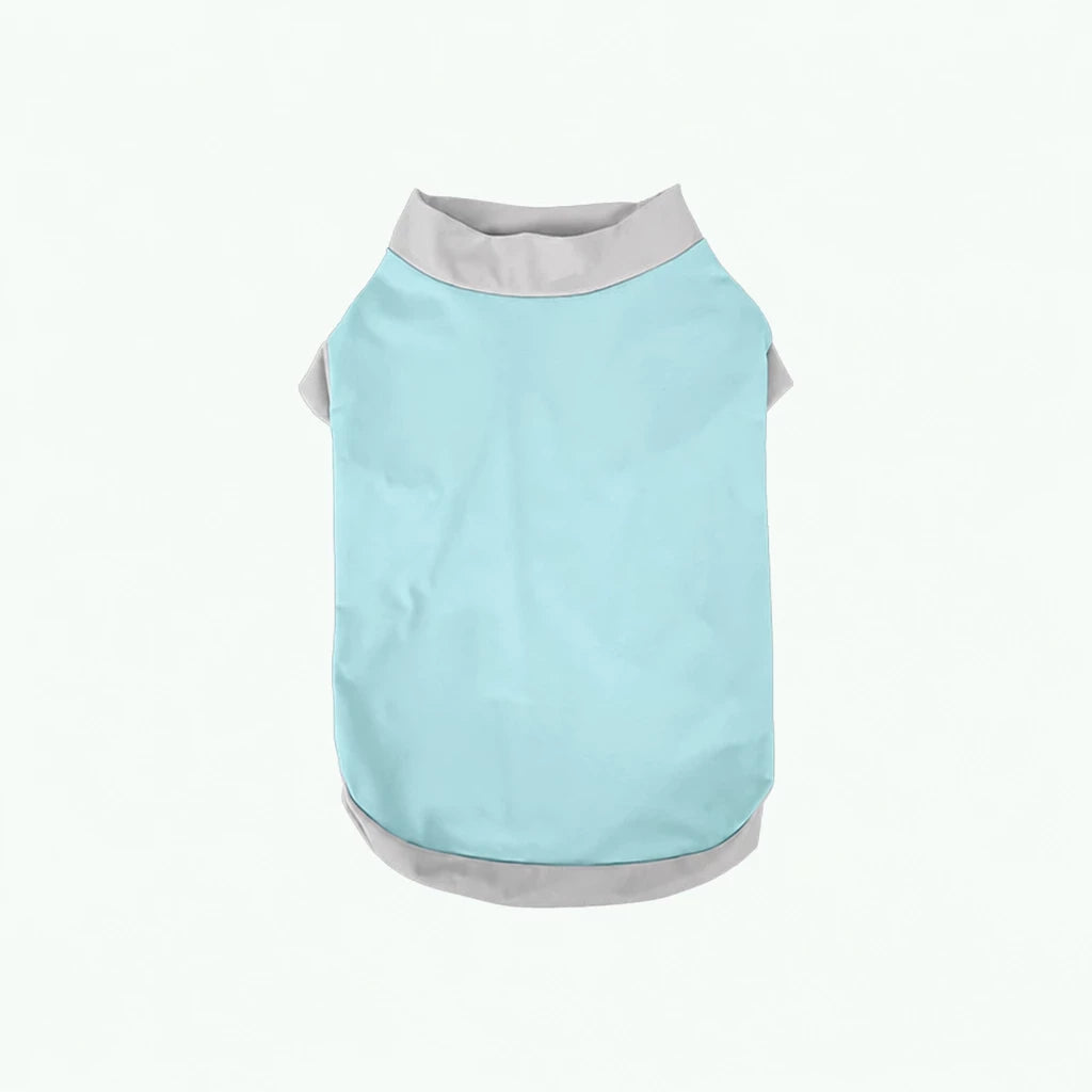 Lightweight Printed Color-Block Dog Vest