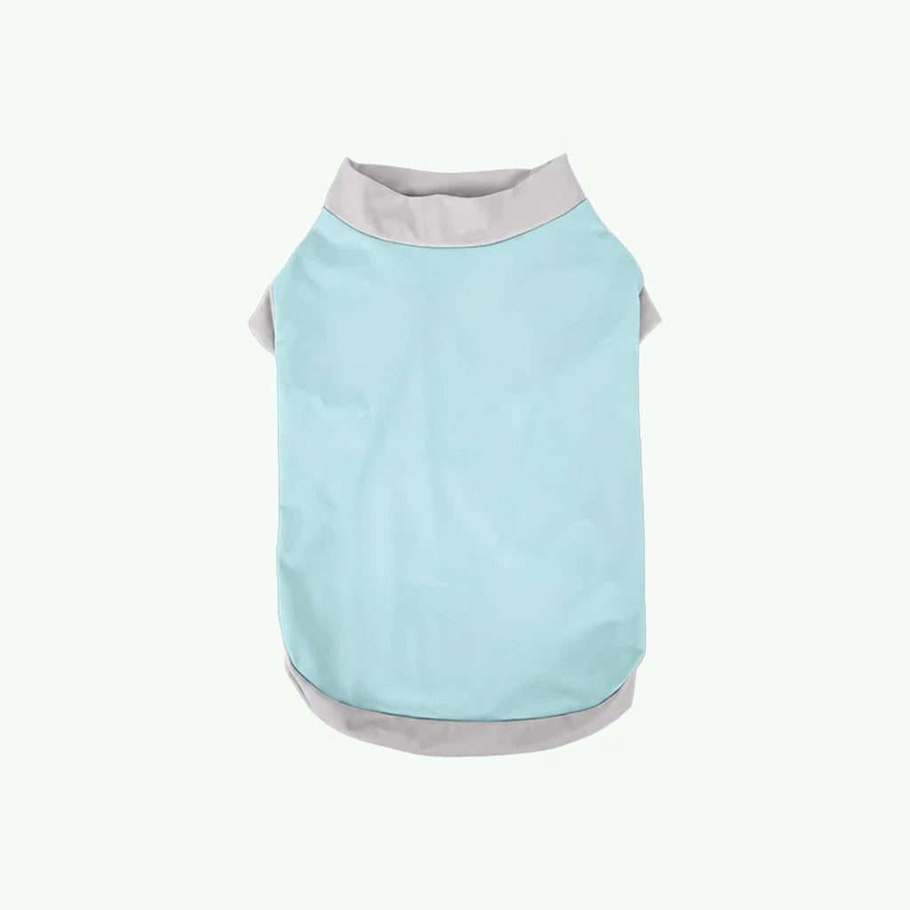 Lightweight Printed Color-Block Dog Vest