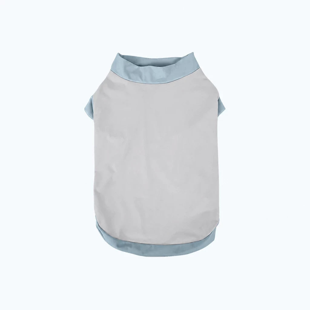 Lightweight Printed Color-Block Dog Vest