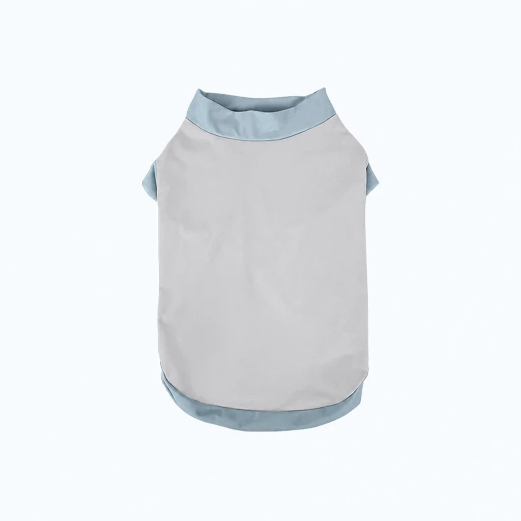 Lightweight Printed Color-Block Dog Vest