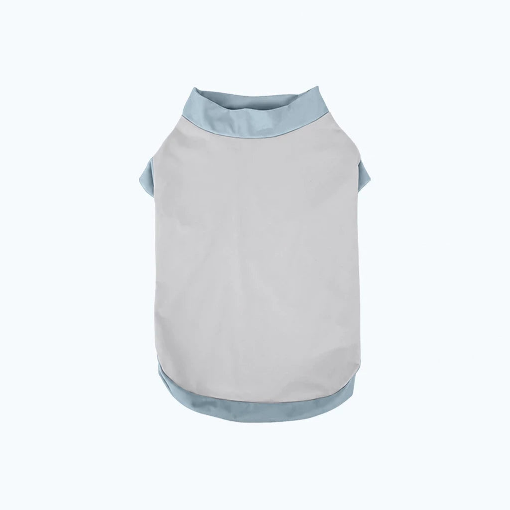 Lightweight Printed Color-Block Dog Vest