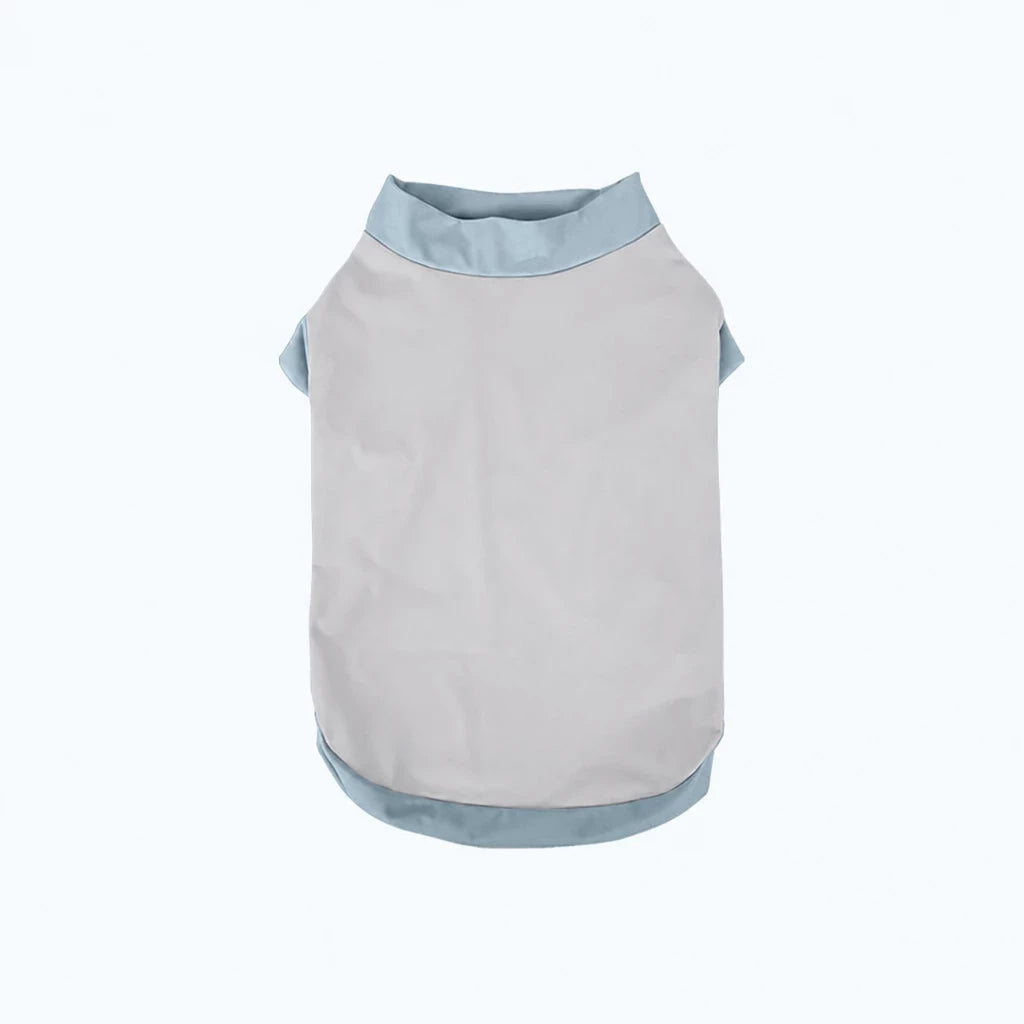 Lightweight Printed Color-Block Dog Vest