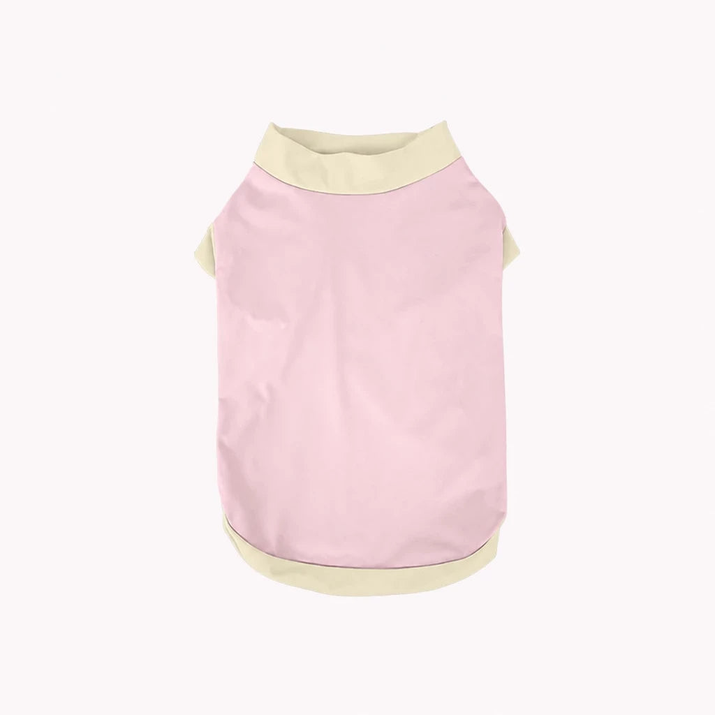 Lightweight Printed Color-Block Dog Vest
