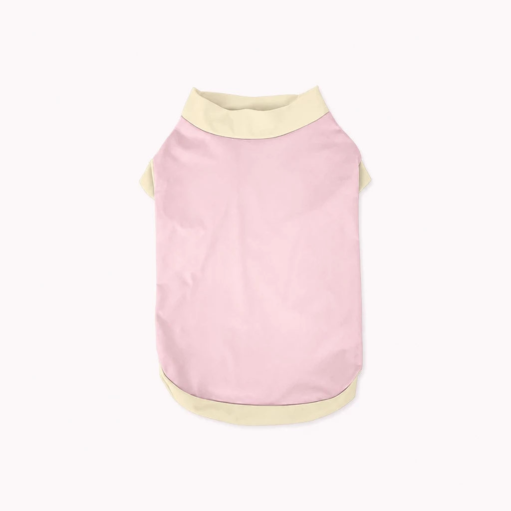 Lightweight Printed Color-Block Dog Vest