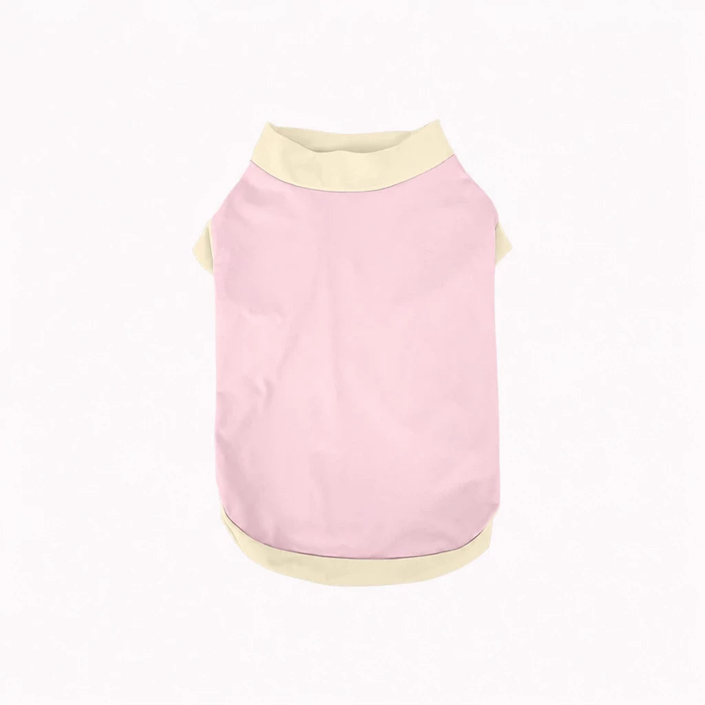 Lightweight Printed Color-Block Dog Vest