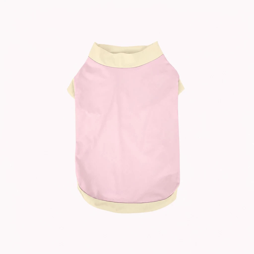Lightweight Printed Color-Block Dog Vest