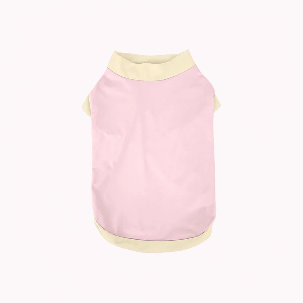 Lightweight Printed Color-Block Dog Vest