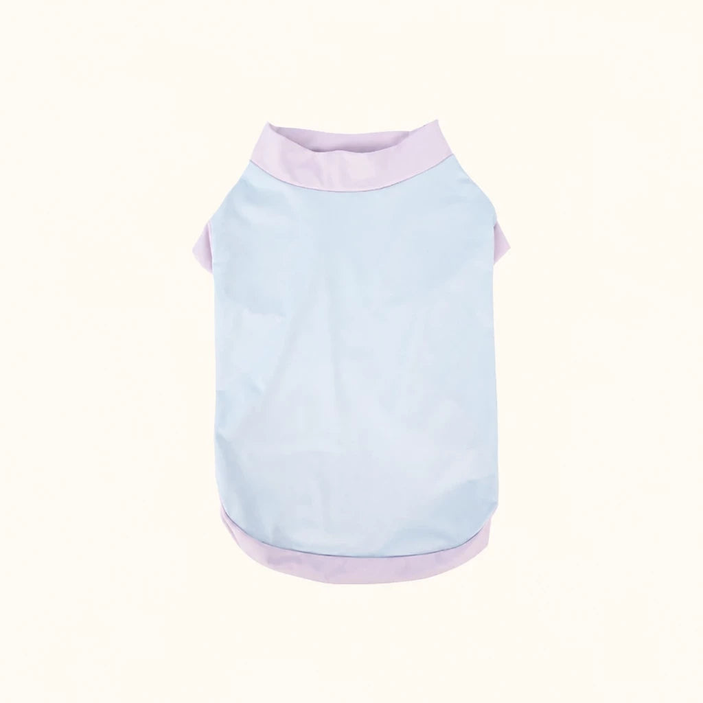Lightweight Printed Color-Block Dog Vest