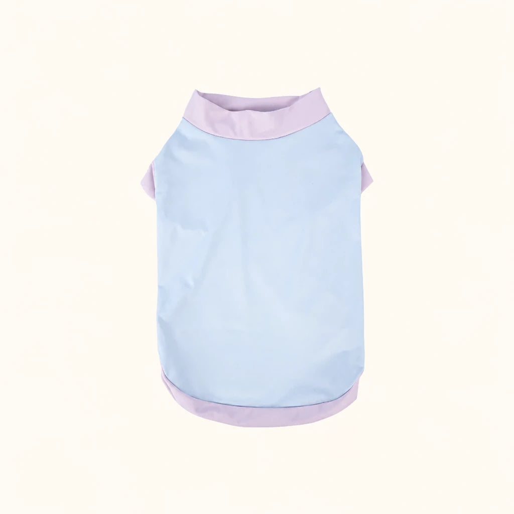 Lightweight Printed Color-Block Dog Vest