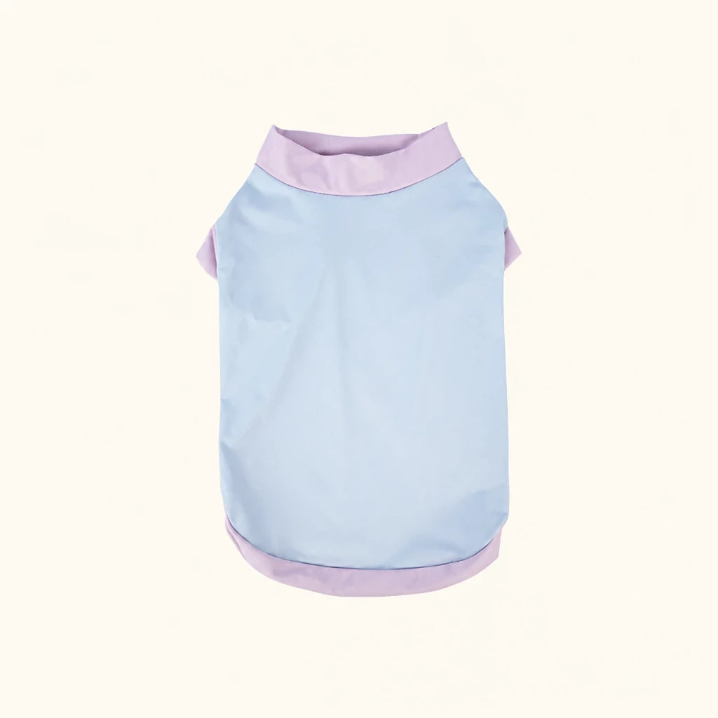 Lightweight Printed Color-Block Dog Vest