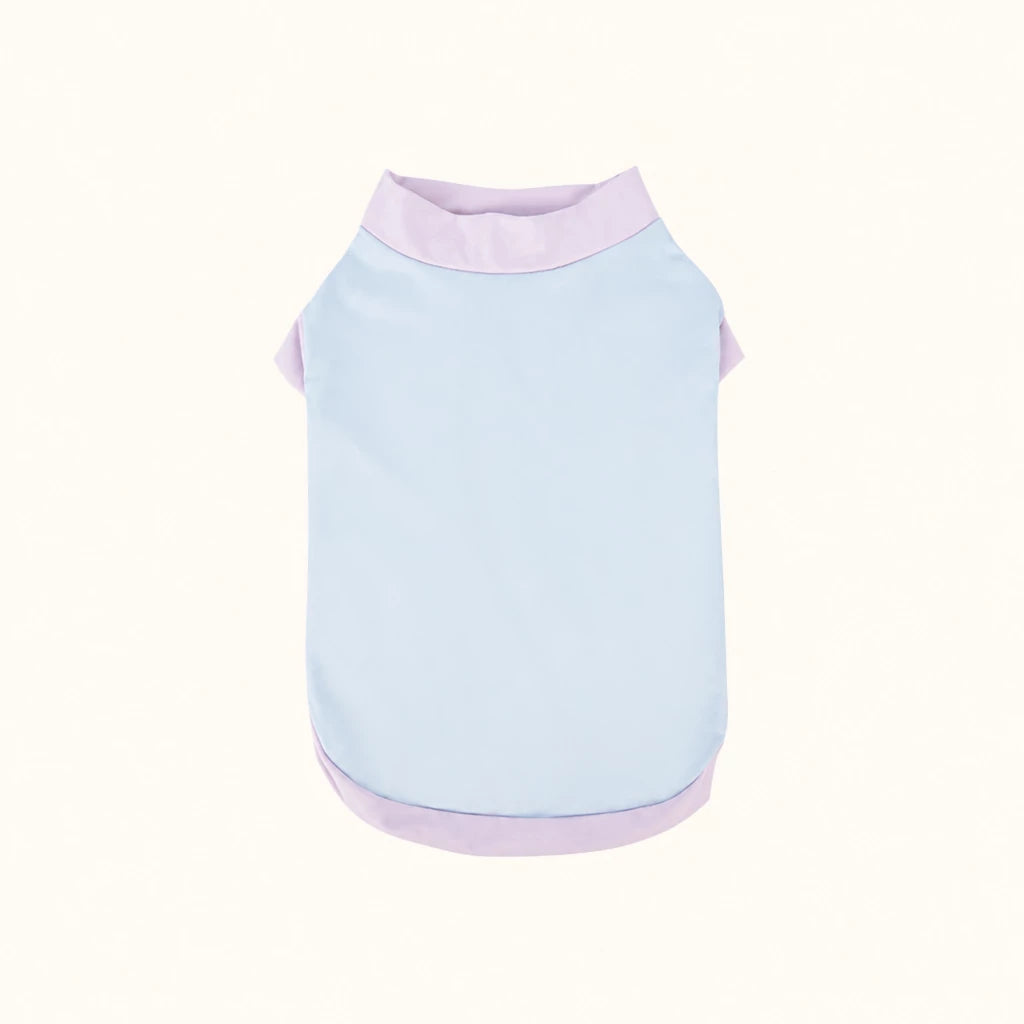 Lightweight Printed Color-Block Dog Vest
