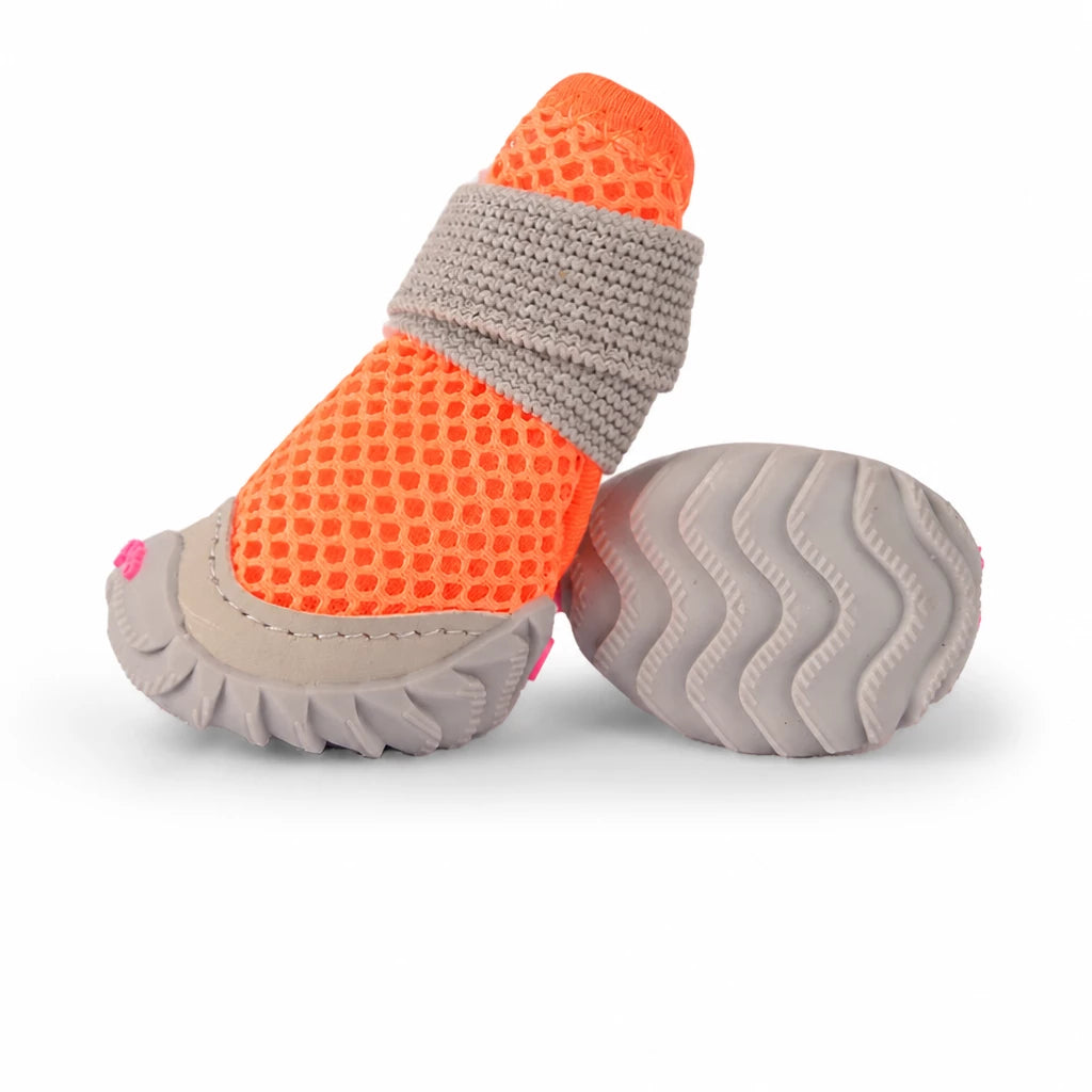 Breathable Mesh Dog Shoes with Soft Soles