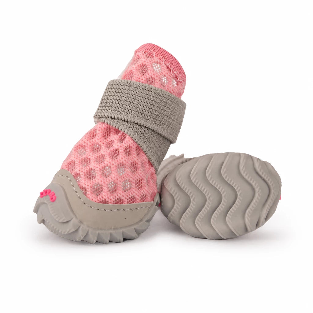Breathable Mesh Dog Shoes with Soft Soles