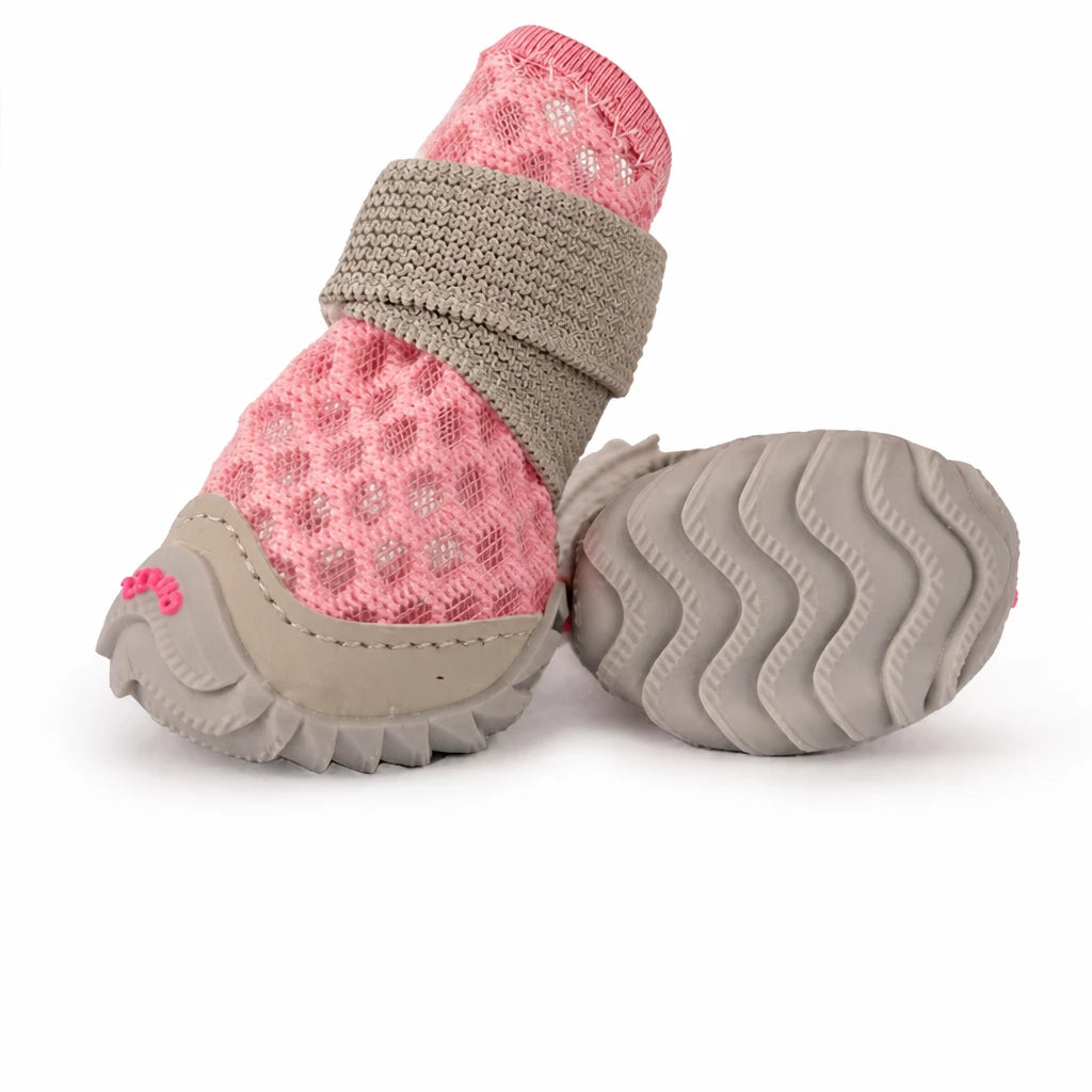Breathable Mesh Dog Shoes with Soft Soles