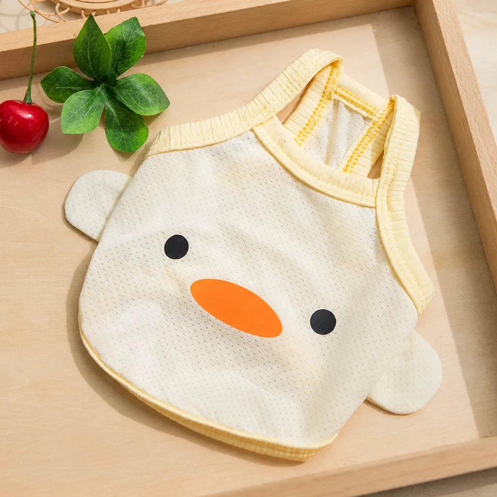 Polyester Sleeveless Vest for Cats