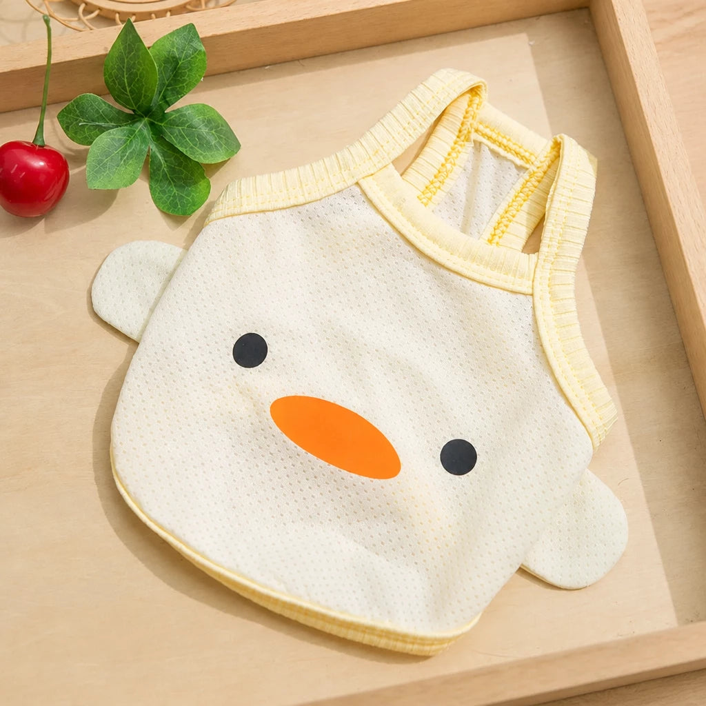 Polyester Sleeveless Vest for Cats